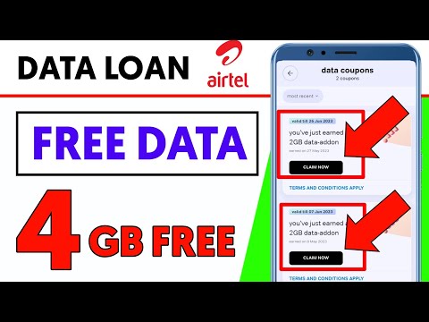 💥how to get free data on airtel / airtel free data 2023 ✅ airtel me free data kaise le