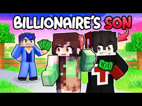 Minecraft BILLIONAIRE Hired Me to Date His SON! ( Tagalog )