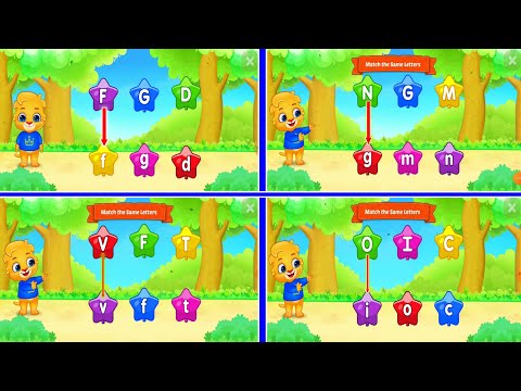 Alphabet worksheets matching | english worksheet for lkg ukg class | Alphabet Matching A to Z