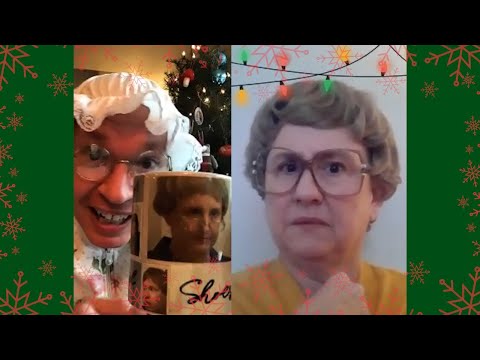 Mother Grandma calls Kathy for Christmas 2021