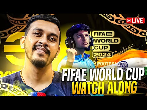 FIFAe World Cup 2024 ft. Efootball Mobile Watchparty Day 3 Knockouts | LIVE