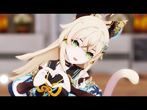 【原神MMD/Genshin Impact MMD】愛の詩【綺良々】