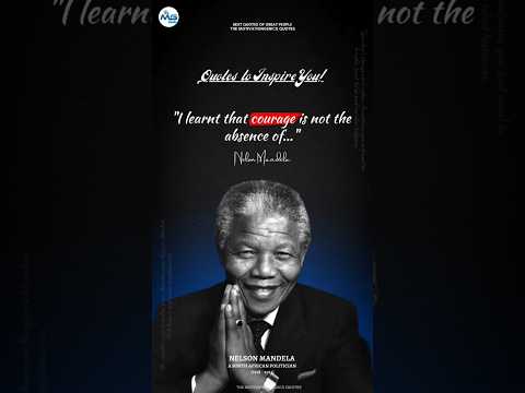 Nelson Mandela's Quotes On Political Life 😱🙌 #nelsonmandelaquotes  #motivationalshorts