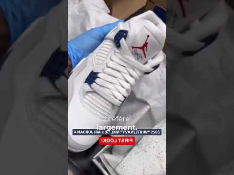 Les Jordan 4 que tout le monde attendait ! Jordan 4 SB Navy