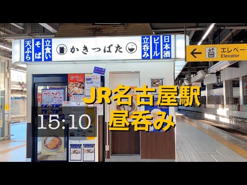 【呑み動画】名古屋駅かきつばたで昼呑み