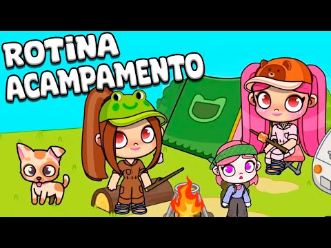 ROTINA ACAMPAMENTO Toca Mary e Marizinha | AVATAR WORLD ROTINAS e HISTÓRIAS