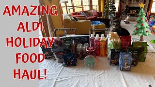 AMAZING ALDI HOLIDAY FOOD HAUL!