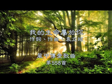 和風音樂--w558 歌名：我的生命屬於你（作詞，作曲：袁立昭）