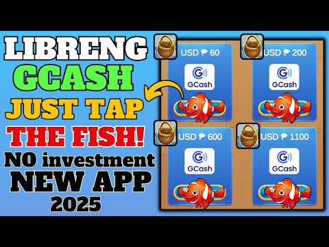 FISH TAPPING=FREE ₱60 TO ₱1100 ANG KIKITAIN DITO | FREE GCASH + FREE PAYPAL(TAP TO EARN)#earningapp