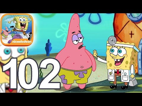 SpongeBob Patty Pursuit - Ask the Conch Shell Walkthrough Video Part 102 (iOS)