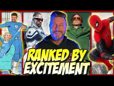 Upcoming MCU Movies Ranked Excitement (Phases 5-6)