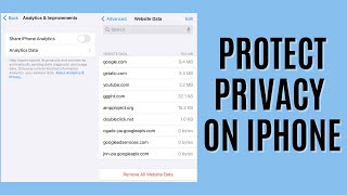 How To Protect Privacy on iPhone (2 Ways)