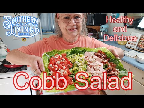 Cobb Salad  --  Healthy and Delicious