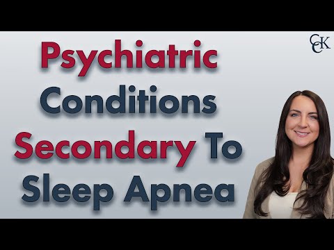 Which Mental Health Conditions Can Be Secondary to Sleep Apnea?