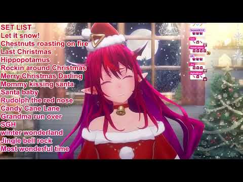 SantaRyS Sings Feliz NavidadSong by José Feliciano 【IRyS' Christmas Unarchived Karaoke】