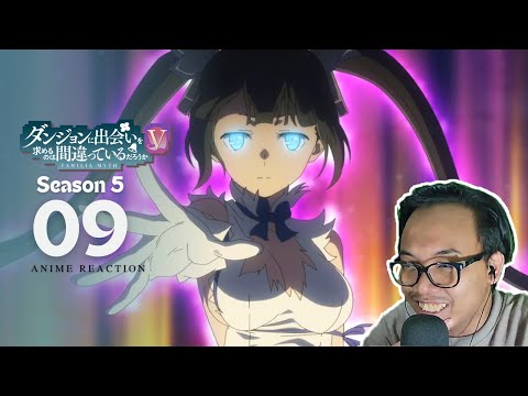 SIAP DIAMUK MASSA - Danmachi Season 5 EPISODE 9 REACTION INDONESIA