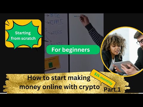 How to start your crypto journey from scratch || earn up to $2k monthly || beginner.#learn #crypto