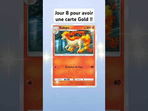 Jour 8 pour avoir une carte Gold !!