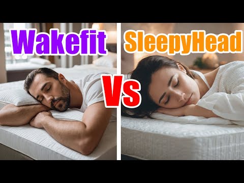 Wakefit Vs Sleepyhead Mattress Comparison 2024