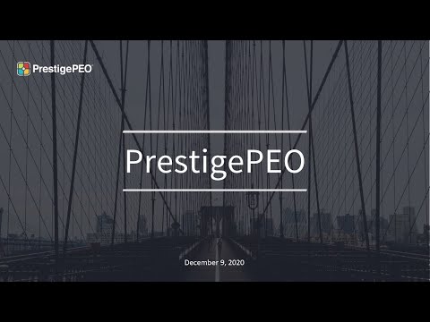 PrestigePEO Presents Year End HR Updates and a Look Ahead to 2021