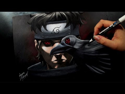 Speed Drawing - Shisui Uchiha [NARUTO]