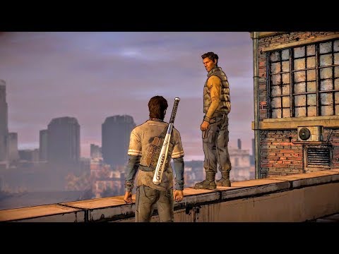 Just Jump Already: Javier Refuses to Stand with David (Walking Dead | Telltale Games)