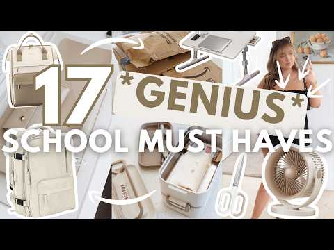 17 *GENIUS* Amazon Back To School Gadgets 2024: school supplies + back to school haul + backpacks