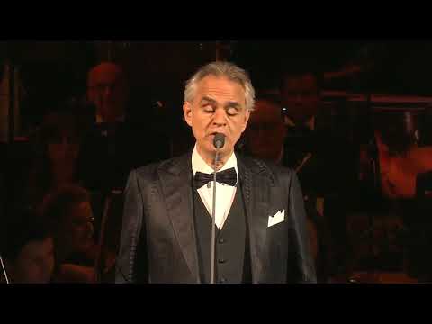 The world’s most famous opera singer, Andrea Bocelli, takes the stage tonight to perform i