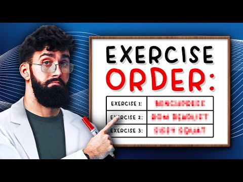 How to Order Exercises Within Your Workout (Science Explained)