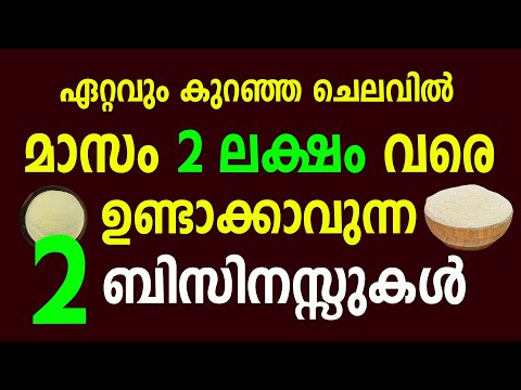 ഈ പ്രോഡക്ടടുകൾ വിറ്റ് മാസം 2 ലക്ഷം വരെ | 2  profitable business ideas Malayalam