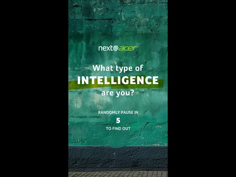 Find out what type of intelligence you are and comment down below your results!✍️