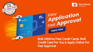 Bank Of Baroda Credit Card Apply Process Live | कैसे अप्लाई करें #bankofbarodacreditcard