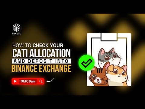 How To Check Your Cati Allocation And Deposit Into Binance Exchange