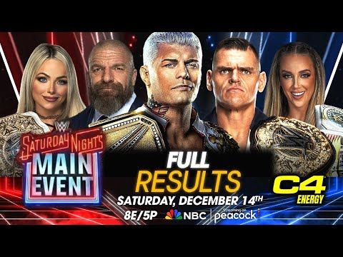 Full WWE Saturday Night's Main Event 2024 Results | Bevelock