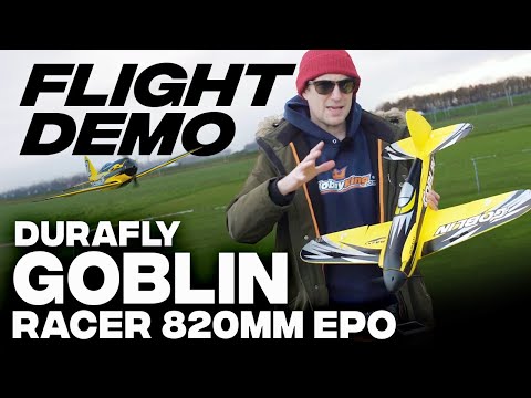 Flight Demo - Durafly (PNF) Goblin Racer 820mm EPO