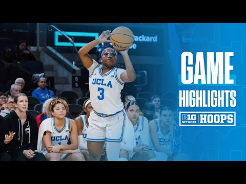 Nebraska at UCLA | Highlights | Big Ten Women's Basketball | 12/29/2024