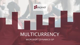 [Multicurrency] Microsoft Dynamics GP