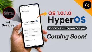 🔥Xiaomi HyperOS 1.0.1.0 Update For Xiaomi 111i / 11i Hyperharge Releasing Soon!