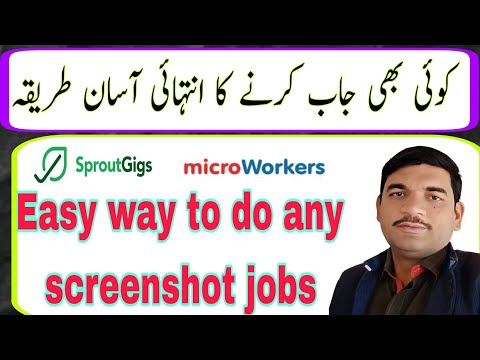 Do screenshot jobs on sproutgigs|Easy way to do micro jobs|Sproutgigs jobs trick|Do sign up jobs