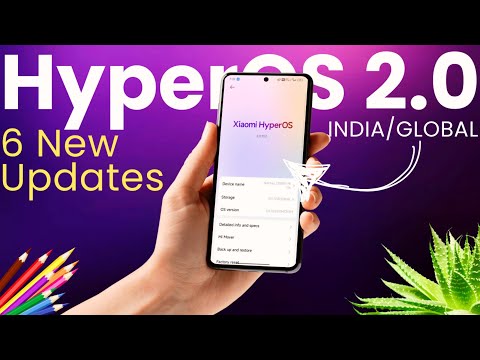 HyperOS 2.0 for INDIA/GLOBAL Public Rollout Started 🚀 6 New Updates for Your Xiaomi Phones ✅