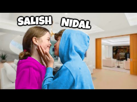 Salish & Nidal FORGOT To Stop Recording.. (THEY KISSED)