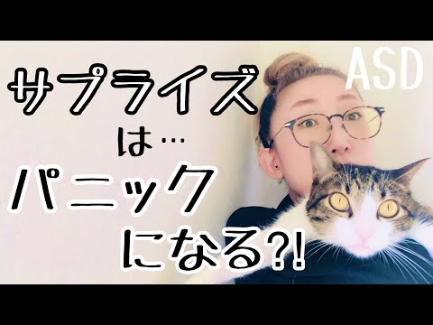 ASDにとって【サプライズ】はよろこびではなく【パニックになる⁈】について解説します【ASD当事者/発達障害特性/発達障害児育児】