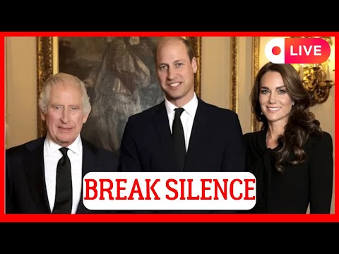 ROYALS IN SHOCK! PRINCE WILLIAM AND KATE MIDDLETON BREAK SILENCE FOLLOWING NEWS ABOUT KING CHARLES'S