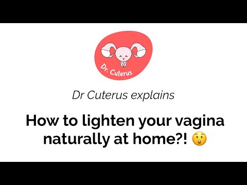 Lighten DARK VAGINAL AREA naturally at home | Dr Cuterus explains