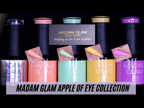 Madam Glam Apple of My Eye Collection| How to do a Vertical Ombre