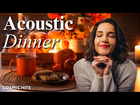 🎶 Cozy Acoustic Instrumentals: 4-Hour Dinner Playlist for Relaxation (Ad-Free!) 🍷✨