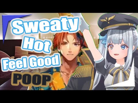 Roberu wants to get sweaty and feel good, but Mea talks about almost sh*tting in the sauna【EngSub】