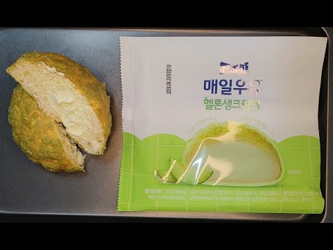 매일우유 멜론 생크림빵