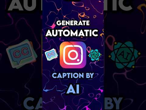 Generate Caption By AI 🤖 | Generate Automatic Subtitles 🔥 #shorts #ai #techhacks #subtitles #caption