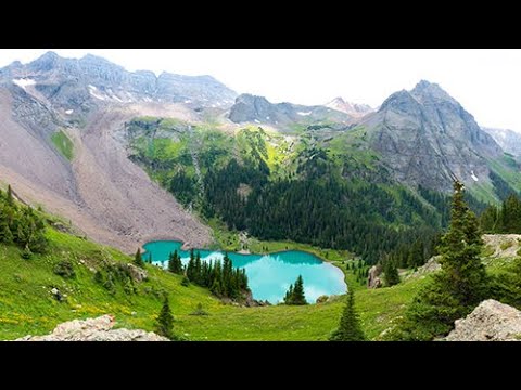 Blue Lakes Trail in Colorado